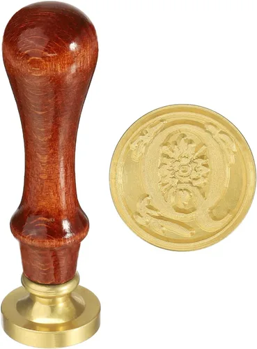 Miniatura 13 de YOKIVE Sello de cera del alfabeto, sello de letras con mango extraíble para decorar postales, ideal para festivales, bodas (dorado, rojo, letra J)