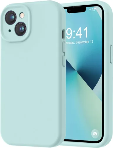 Miniatura 163 de LOVE 3000 Compatible con Funda para iPhone 15, [Cámara de Cobertura Completa de Silicona Suave] [Protección contra Caídas de 8 pies], Forro de Negro