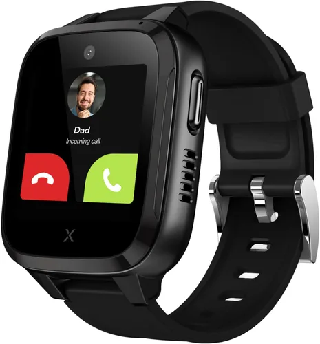 XPLORA Kidzi - Reloj de teléfono para niños (4G) - Llamadas, mensajes, modo escolar para niños, función SOS, ubicación GPS, cámara y podómetro - (se