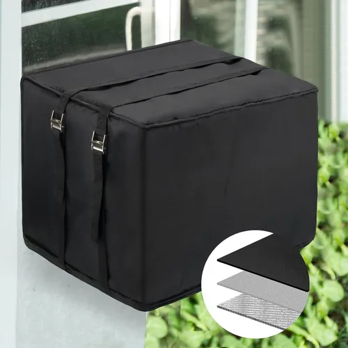 Miniatura 8 de Cubierta de aire acondicionado para ventana de invierno impermeable para unidad exterior, cubierta de protección contra congelación Luxiv