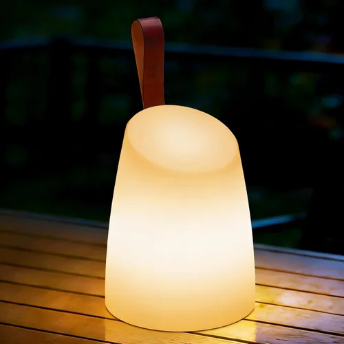Miniatura 8 de uuffoo Paquete de 2 lámparas LED de mesa portátiles para exteriores, lámpara de mesa recargable con control remoto, RGB y blanco cálido, IP44