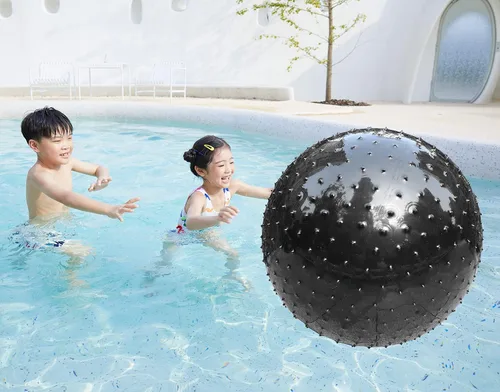 Miniatura 15 de Bola de Ejercicio Sensorial Grande para Niños, Paquete de 2 Bolas de Ejercicio 33.5" 85CM Hinchables para Niños Pequeños, Grandes Juguetes Inflables