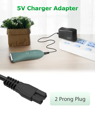 Miniatura 4 de Meridian - Cargador de repuesto para Meridian Original M2B M2C M2G para afeitadora eléctrica de 5 V, cable de carga para cable de alimentación Negro