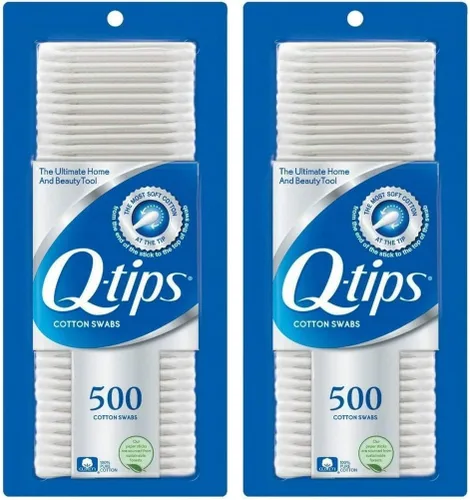 Miniatura 11 de Q-tips Hisopos de algodón, 500 unidades (paquete de 2)