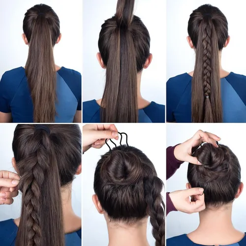 Miniatura 6 de REDANHA Peine para el cabello, 6 peines laterales para el cabello de 3.425 in, horquillas de metal para mujer, accesorios de herramientas de peinado