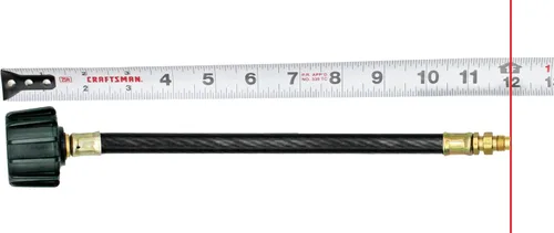 Miniatura 6 de Conector de manguera de propano Flame King para cámper Pigtail, 12 pulgadas