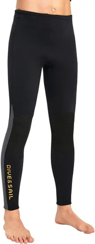 Miniatura 8 de Traje de neopreno superior de 0.079 pulgadas, chaqueta de neopreno para hombres y mujeres, cremallera frontal, manga larga, traje de buceo