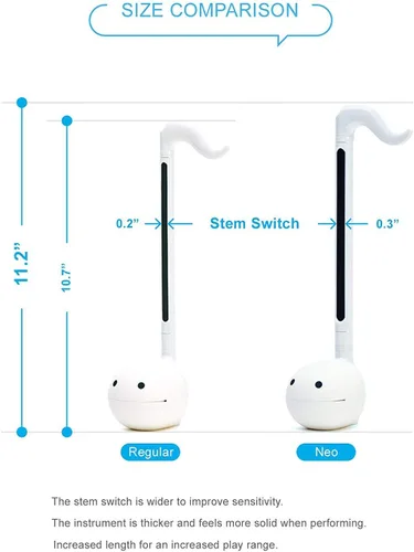 Miniatura 5 de Otamatone Regular Negro & Black [Versión japonesa] #1 Instrumento musical de Japón Juguete para niños y adultos