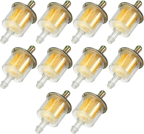 Miniatura 8 de Se adapta a filtros de combustible en línea de gas de 1/4 de pulgada, duraderos para motores pequeños, mini bicicleta, ATV, UTV, motocicleta