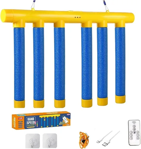 Beita Juego de desafío reflejo para adultos, juego de reflejos que caen palos, juego de atrapamiento, entrenamiento de coordinación de ojos y manos,