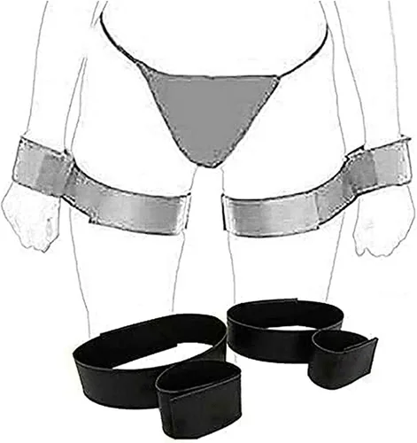Miniatura 7 de Restricciones de cama sexuales para adultos, bandas de resistencia para muñecas y tobillos, correas de cama para adultos, colchón de juego sexual
