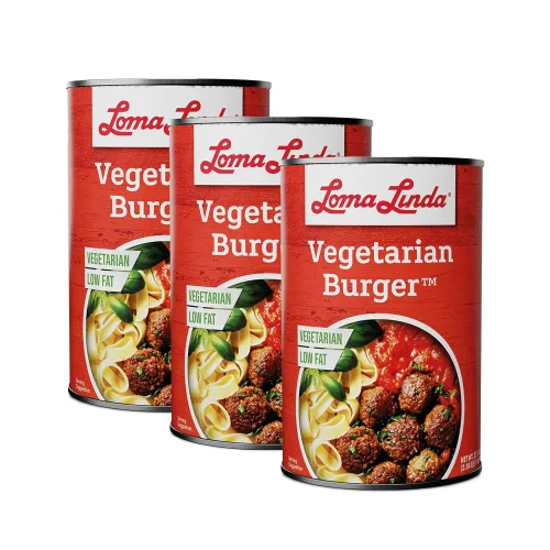 Miniatura 8 de Loma Linda - Carnes a base de plantas (hamburguesa vegetariana (15 oz.), paquete de 3