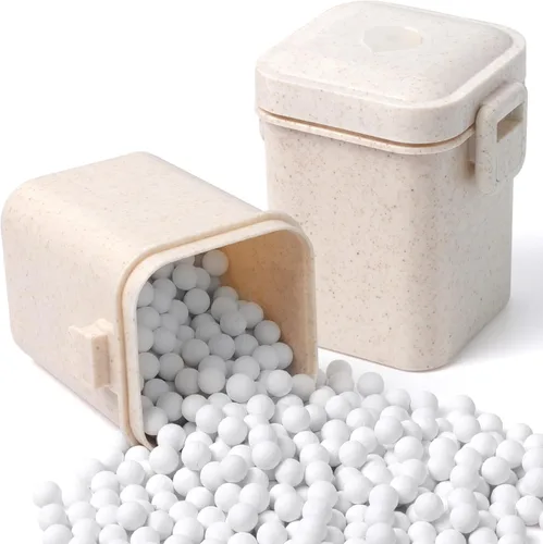 EIMMBD Granos de cerámica para hornear de 2.2 libras, pesos de pastel de 0.394 pulgadas para hornear ciegos, pesos naturales reutilizables para Beige