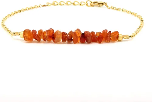 Miniatura 46 de Gempires Natural Chips Bar Bracelet, Energy Healing Crystals, Birthday, Gift for Her, Gemstone Jewelry 8 inch