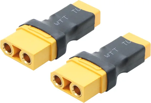 Miniatura 11 de Adaptador de conector XT60 hembra a hembra, conector XT60 sin adaptador de cable convertidor para RC Lipo Battery Drone Toy Car etc. (2 piezas)