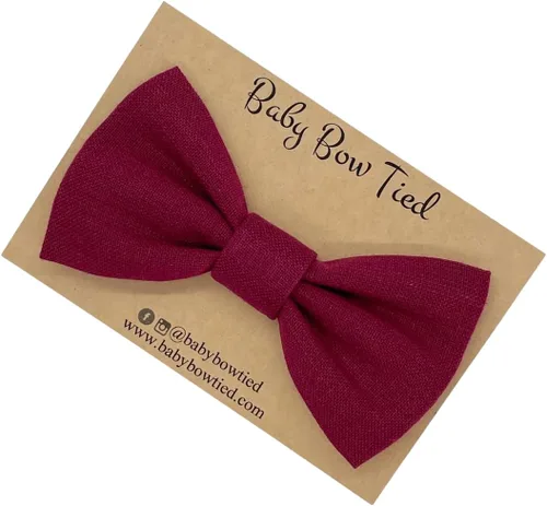 Miniatura 16 de Handmade Pre-Tied Clip on Bow Tie for Baby to Young Boy