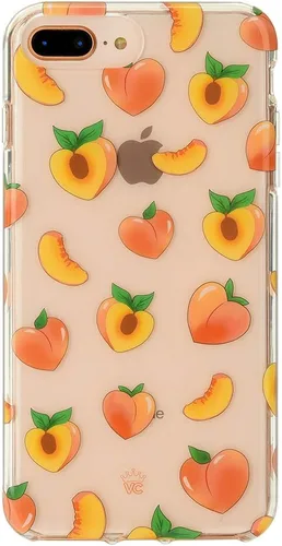 Miniatura 15 de VELVET CAVIAR Compatible con iPhone 7 Plus y iPhone 8 Plus, piña para mujeres y niñas, bonitas fundas protectoras transparentes (piñas holográficas)