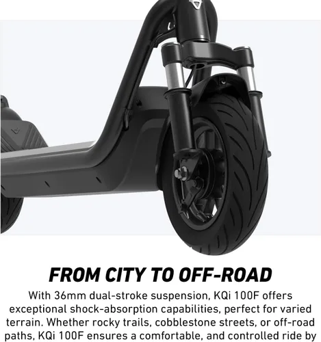 Miniatura 2 de NIU Electric Scooter for Adult - KQi 1PRO 100 200 Series E Scooter w/Suspension, 500-700W Peak Power, 14-33 Max Miles, Top 15-20 MPH, Portable