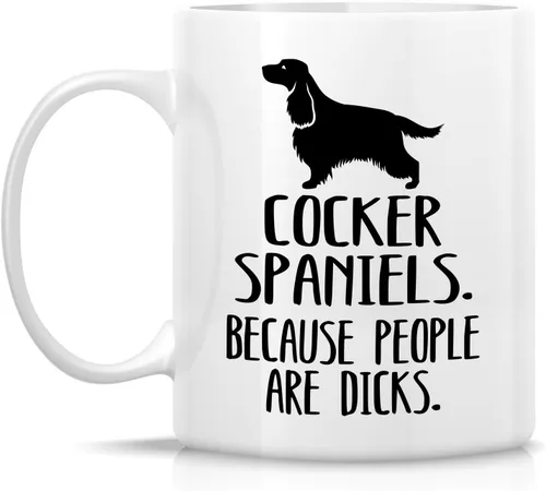 Miniatura 2 de Retreez Taza Graciosa - Amante de Perros Cocker Spaniel Papá Mamá Propietario de Cocker Spaniel Inglés Regalo 11 Oz Taza de Café Cerámica de DOG070