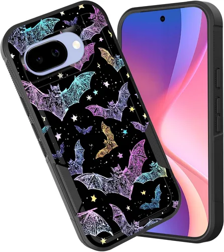 Miniatura 26 de Funda para Pixel 6A, funda híbrida de doble capa resistente a prueba de golpes de policarbonato duro de silicona suave TPU para Google Pixel 6A