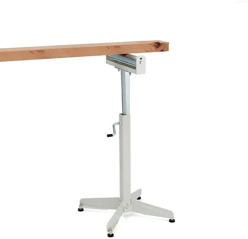 Miniatura 2 de Soporte de material de rodillo de pedestal ajustable HTC HSS-10, con un rodillo de rodamiento de bolas de 16