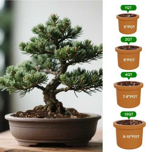 Miniatura 7 de Doter Mezcla de tierra para bonsái premium con aireación y drenaje mejorados, 1 cuarto de galón, tierra para macetas de bonsái de grado profesional