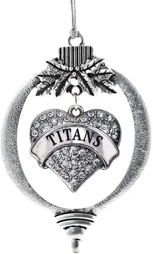 Miniatura 237 de Inspired Silver - Adorno con dije de hermana gemela - Adornos navideños de plata con circonitas cúbicas