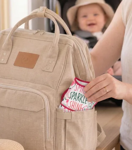 Miniatura 6 de Babero a Prueba de Desorden para Bebé Paquete de 3, Baberos de Alimentación para Destete Impermeables con Atrapador de Alimentos, Baberos