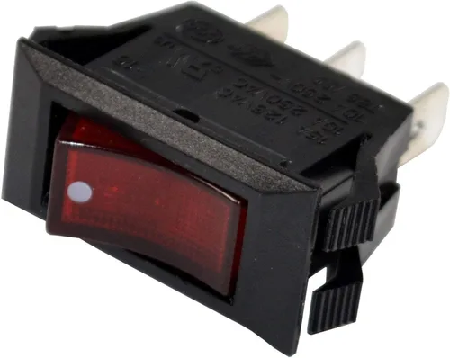 Miniatura 3 de HQRP Interruptor basculante iluminado rojo encendido y apagado compatible con la máquina de palomitas de maíz Great Northern Princeton Popper NF1044