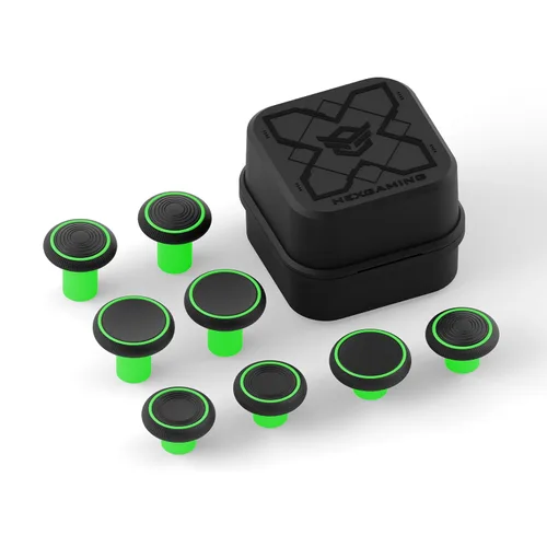 Miniatura 9 de HEXGAMING Palancas de repuesto de 2 alturas abovedadas y cóncavas para controladores Phantom y Ultimate Pro - Parte base no está incluida