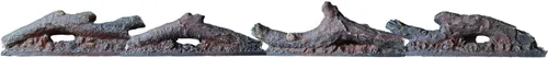 Miniatura 6 de Chimenea eléctrica de pared, chimenea eléctrica empotrada, decoración de resina sintética, troncos transparentes eléctricos, llama para chimeneas