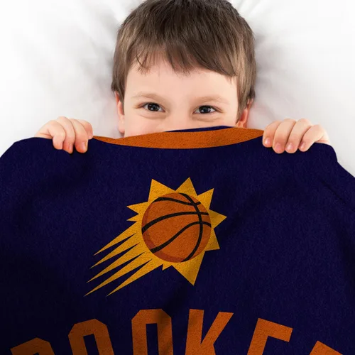 Miniatura 4 de The Sleep Squad Phoenix Suns Devin Booker Manta de 60 x 80 de felpa Raschel, una manta de la NBA
