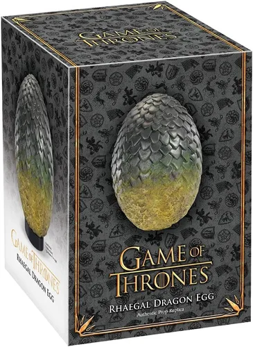 Miniatura 2 de The Noble Collection Juego de Tronos Rhaegal Egg - Verde