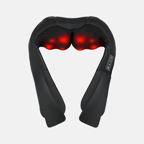 IUI Masajeador de cuello para aliviar el dolor de tejido profundo, masajeadores de espalda con calor, masajeadores eléctricos para cuello, espalda,