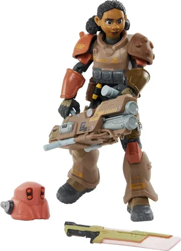 Miniatura 8 de Mattel Figura de acción de coleccionista Lightyear de Disney y Pixar, escala de 7 pulgadas, Jr Zap Patrol Izzy Hawthorne, articulada con accesorios