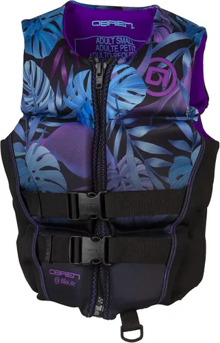 Miniatura 6 de O'Brien Chaleco Salvavidas de Neopreno con Espalda en V Flexible para Mujeres para Deportes Acuáticos, Navegación, Lancha Autopropulsada, Natación