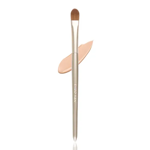 Miniatura 37 de Pincel para sombra de ojos de pelo de pony natural de ENZO KEN, pincel para sombra de ojos de mezcla media, pincel sombreador para sombra de ojos