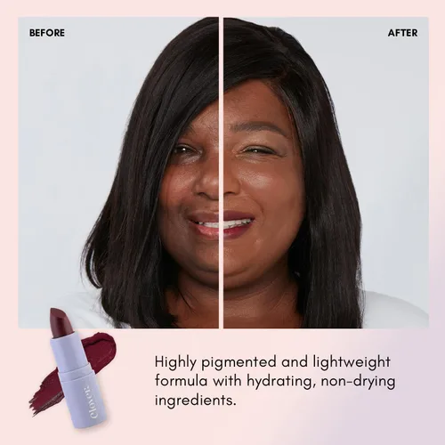Miniatura 6 de Clover Lápiz labial mate cómodo Lápiz labial no seco, hidratante y ligero, lápiz labial de alta pigmentación Maquillaje de labios vegano y libre