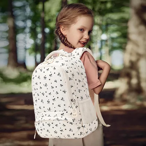 Miniatura 37 de Juego de mochila para niñas con diseño de unicornio, mochila escolar para niños, mochila para libros para niñas, set 3 en 1, regreso a clases