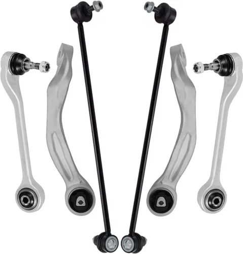 Miniatura 54 de Detroit Axle - Kit de brazos de control de extremo delantero 4WD para Ford 04-08 F-150, 06-08 Lincoln Mark LT, 4 extremos de barra de acoplamiento