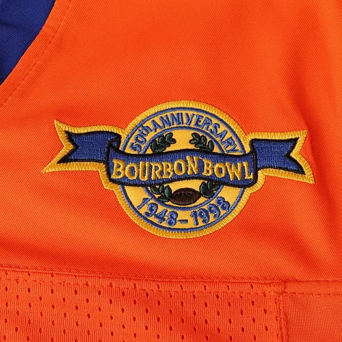 Miniatura 15 de Camiseta de fútbol The Waterboy #9 Bobby Boucher Adam Sandler 50 aniversario de la película Mud Dogs Bourbon Bowl
