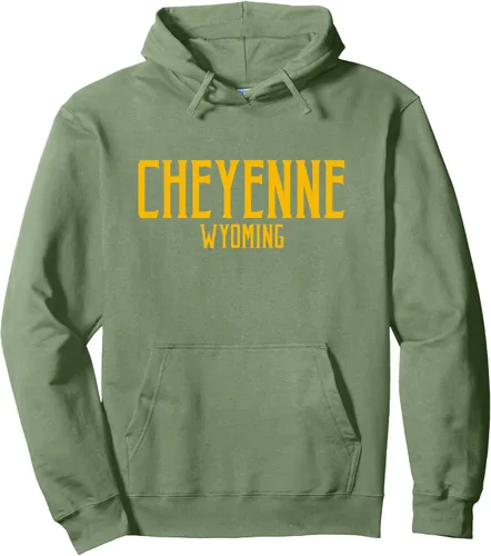 Miniatura 7 de Cheyenne Wyoming WY - Sudadera con capucha con estampado de ámbar