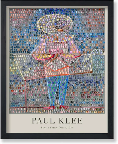Miniatura 20 de Poster Master Póster vintage de Paul Klee – Impresión retro de cómicos – Arte de dibujo – Arte abstracto – Regalo para hombres y mujeres – Estilo-09