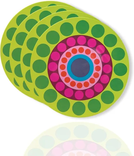 Miniatura 52 de French Bull Juego de 4 platos – Juego de 4 platos de ensalada de melamina de 9 pulgadas – Vajilla de melamina para interiores y exteriores – Foli