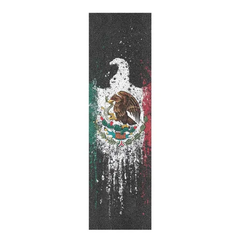 Miniatura 18 de Abstracto Negro Gris Geométrico Skateboard Grip Tape 33x9inch Papel de lija Longboard Scooter Griptape Diseño antideslizante y anti-desgarro