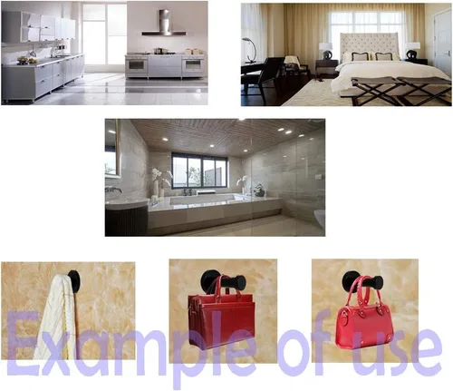 Miniatura 6 de Ganchos clásicos negros de acero inoxidable resistentes para montaje en pared, ganchos para toallas de baño, perchero, ganchos para bolsos, paquete