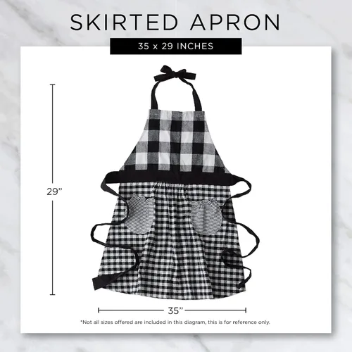 Miniatura 7 de DII Women's Spring & Summer Apron Collection Adjustable, Two Large Pockets & Extra Long Ties, One Size Fits Most Chillin de verano