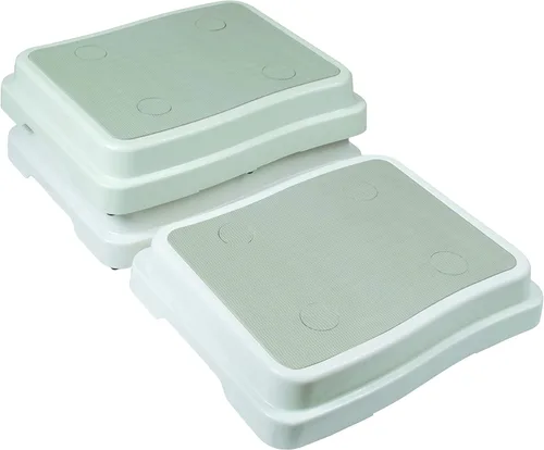 Miniatura 4 de IdeaWorks Baño Paso de forma segura en las bañeras, color blanco