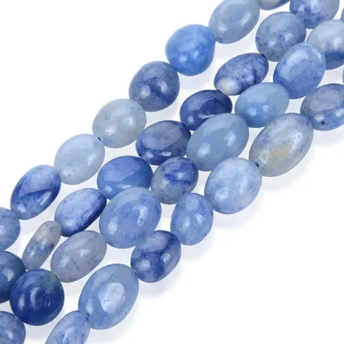 Miniatura 27 de Adabele GZ12-14 - Cuentas sueltas de cristal de amatista púrpura natural de 45 pulgadas de 0.276 in a 0.472 in, forma libre, piedra preciosa ovalada