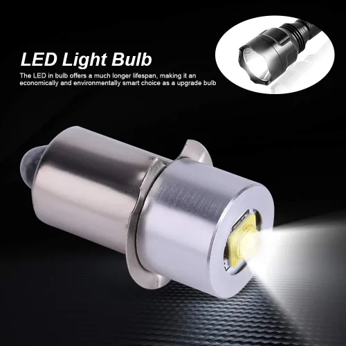 Miniatura 3 de Linterna de 18 V Super brillante LED reemplazo bombilla actualización, luz de trabajo de emergencia, antorchas de alto brillo 5W 6-24V P13.5S